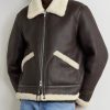 Shearling Aviator Jacket - FR Shearling Aviator Jacket - FR