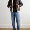 Shearling Aviator Jacket - OU Shearling Aviator Jacket - OU