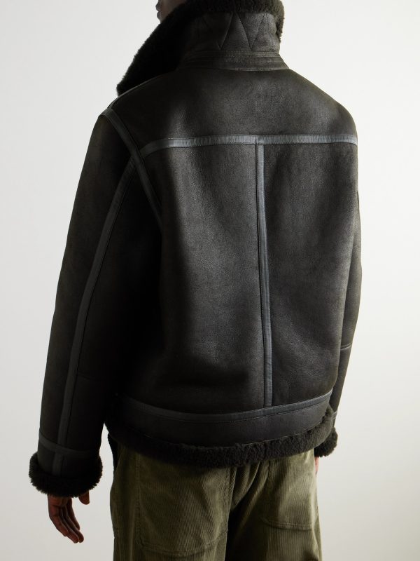 Shearling Aviator Jacket - BK Shearling Aviator Jacket - BK