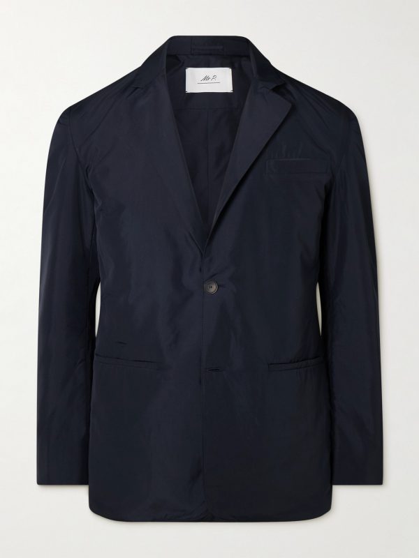 Padded Recycled-Shell Blazer Padded Recycled-Shell Blazer