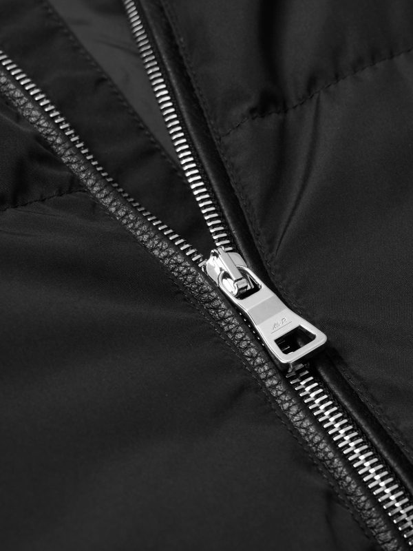 Padded Recycled-Shell Hooded Down Gilet - CU