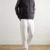 Padded Recycled-Shell Hooded Down Gilet - OU