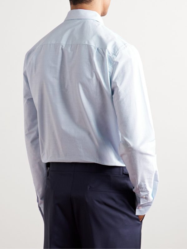 Striped Cotton Shirt - BK Striped Cotton Shirt - BK