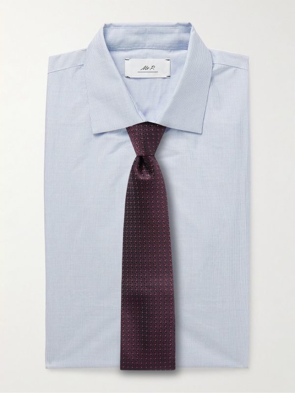 Striped Cotton Shirt - E1 Striped Cotton Shirt - E1