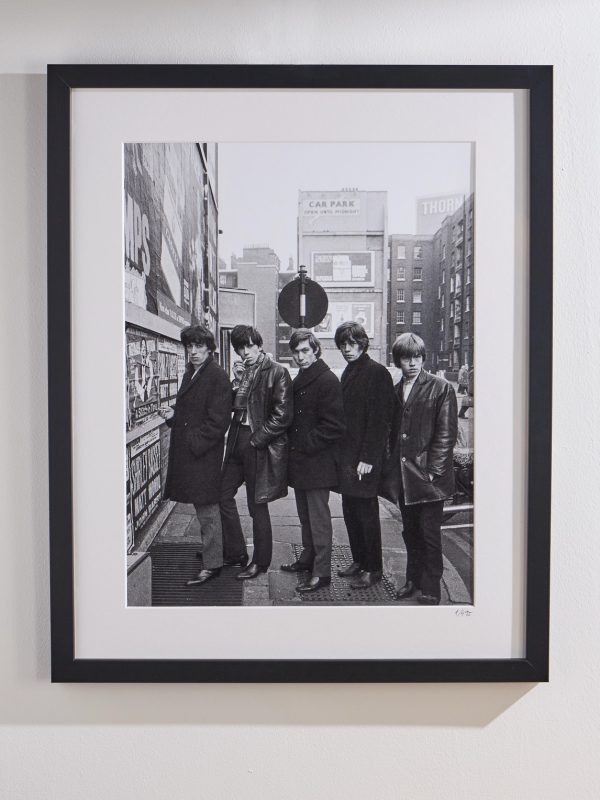 Framed 1964 Stones in Soho Print, 16'' x 20'' Framed 1964 Stones in Soho Print, 16'' x 20''