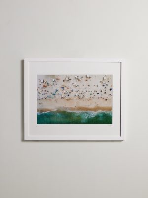 Framed 2022 At the Beach in Rio Print, 16'' x 20''