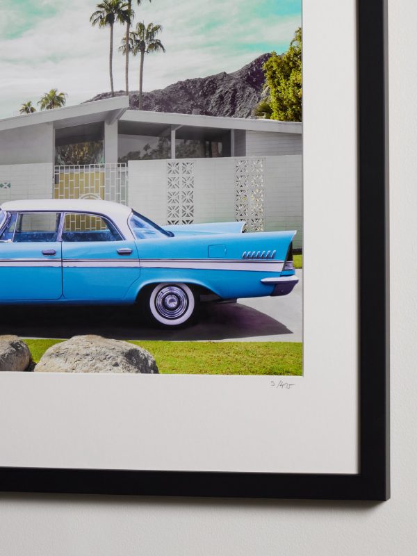 Framed 2016 1957 Chrysler Print, 20'' x 24'' - CU