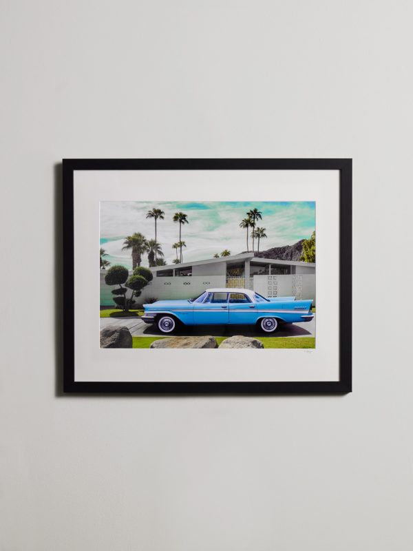 Framed 2016 1957 Chrysler Print, 20'' x 24''