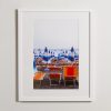 Framed 2022 Spiagga Grande Umbrellas Print, 16'' x 20'' Framed 2022 Spiagga Grande Umbrellas Print, 16'' x 20''