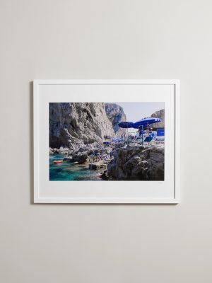 Framed 2022 Da Luigi ai Faraglioni Print, 20'' x 24''