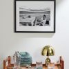 Framed 1975 Elton John Rehearses at Dodger Stadium Print, 16" x 20" - OU Framed 1975 Elton John Rehearses at Dodger Stadium Print, 16" x 20" - OU