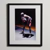 Framed 1991 Hare Jordan Print, 16" x 20"