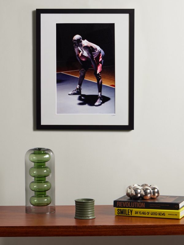 Framed 1991 Hare Jordan Print, 16" x 20" - OU