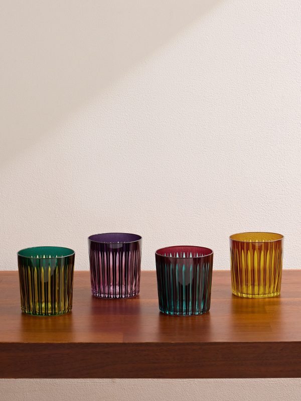 Prism Set of Four Glasses