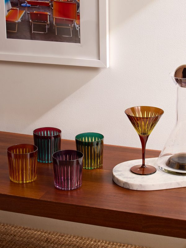 Prism Set of Four Glasses - OU