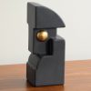 Cubisme One Gold-Plated Earthenware Bookend Cubisme One Gold-Plated Earthenware Bookend