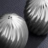 Ripple Spice Jewels Platinum-Plated Salt and Pepper Shakers - CU Ripple Spice Jewels Platinum-Plated Salt and Pepper Shakers - CU