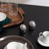 Ripple Spice Jewels Platinum-Plated Salt and Pepper Shakers - OU Ripple Spice Jewels Platinum-Plated Salt and Pepper Shakers - OU