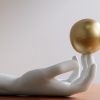 Atlas Gold-Plated Porcelain Incense Burner - CU
