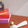 Atlas Gold-Plated Porcelain Incense Burner - OU
