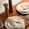 Ripple Set of Four Platinum-Plated Napkin Rings - OU Ripple Set of Four Platinum-Plated Napkin Rings - OU