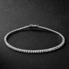 Spectra 14-Karat White Gold Diamond Tennis Bracelet Spectra 14-Karat White Gold Diamond Tennis Bracelet