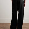 Boiler Room Wide-Leg Pleated Virgin Wool-Gabardine Trousers - BK Boiler Room Wide-Leg Pleated Virgin Wool-Gabardine Trousers - BK