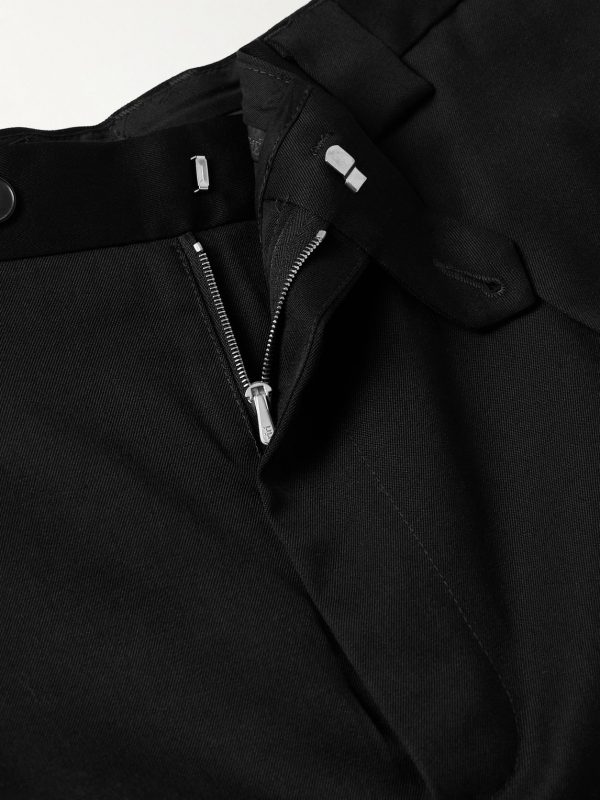 Boiler Room Wide-Leg Pleated Virgin Wool-Gabardine Trousers - E1 Boiler Room Wide-Leg Pleated Virgin Wool-Gabardine Trousers - E1