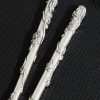Engraved Silver Chopsticks and Hashioki - E1 Engraved Silver Chopsticks and Hashioki - E1