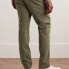 Slim-Fit Tricochino Trousers - BK Slim-Fit Tricochino Trousers - BK