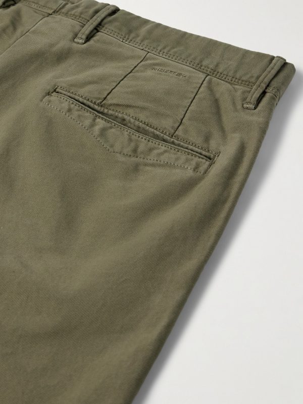 Slim-Fit Tricochino Trousers - CU Slim-Fit Tricochino Trousers - CU