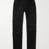 Collage 5001 Slim-Fit Frayed Patchwork Jeans Collage 5001 Slim-Fit Frayed Patchwork Jeans