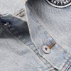 Headline Logo-Appliquéd Printed Denim Jacket - CU Headline Logo-Appliquéd Printed Denim Jacket - CU