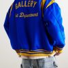 Logo-Embroidered Appliquéd Leather-Trimmed Wool-Blend Felt Varsity Jacket - BK