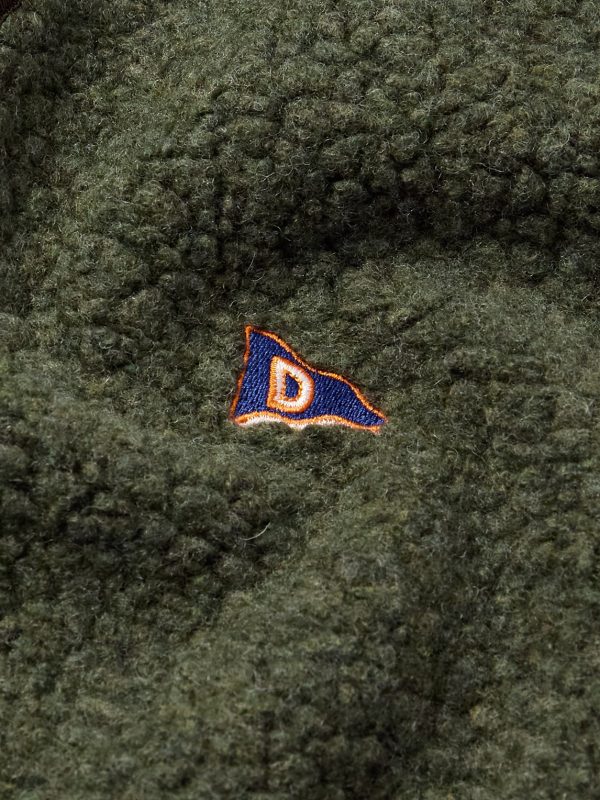 Logo-Embroidered Wool-Blend Bouclé Jacket - E1 Logo-Embroidered Wool-Blend Bouclé Jacket - E1