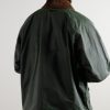 Corduroy-Trimmed Waxed-Cotton Jacket - BK
