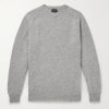 Brushed Virgin Shetland Wool Sweater Brushed Virgin Shetland Wool Sweater