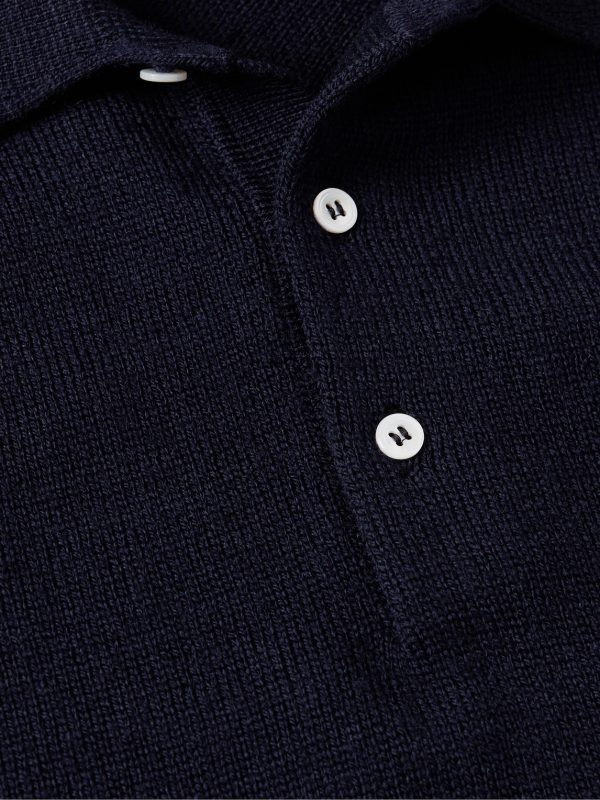 Merino Wool Polo Shirt - CU Merino Wool Polo Shirt - CU