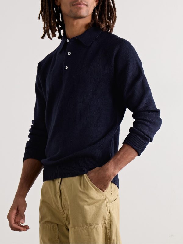 Merino Wool Polo Shirt - FR Merino Wool Polo Shirt - FR