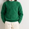 Brushed Shetland Wool Sweater - FR Brushed Shetland Wool Sweater - FR