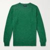 Brushed Shetland Wool Sweater Brushed Shetland Wool Sweater