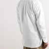 Slim-Fit Button-Down Collar Cotton Oxford Shirt - BK