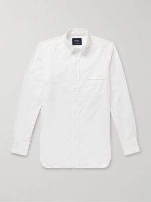 Slim-Fit Button-Down Collar Cotton Oxford Shirt Slim-Fit Button-Down Collar Cotton Oxford Shirt