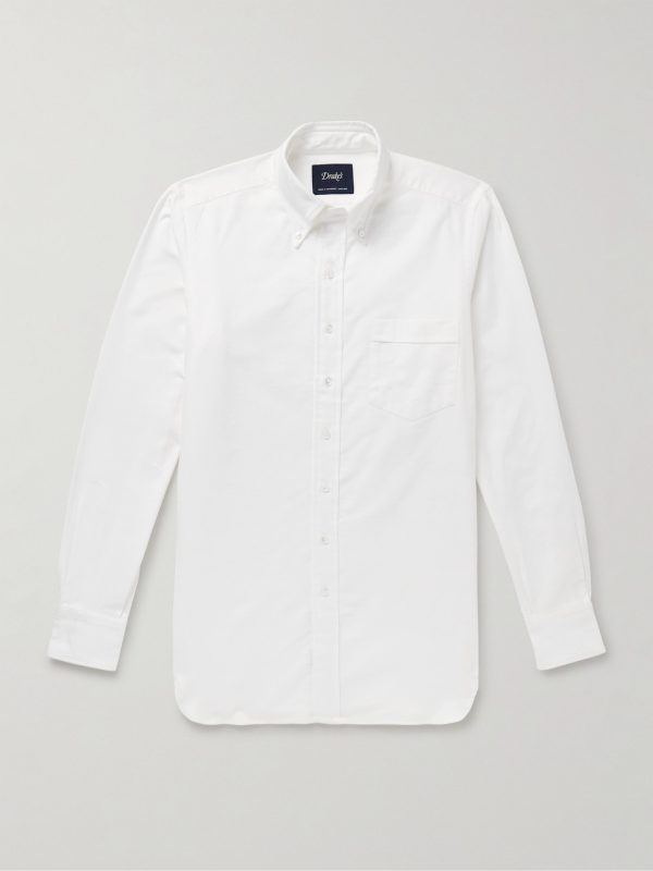 Slim-Fit Button-Down Collar Cotton Oxford Shirt