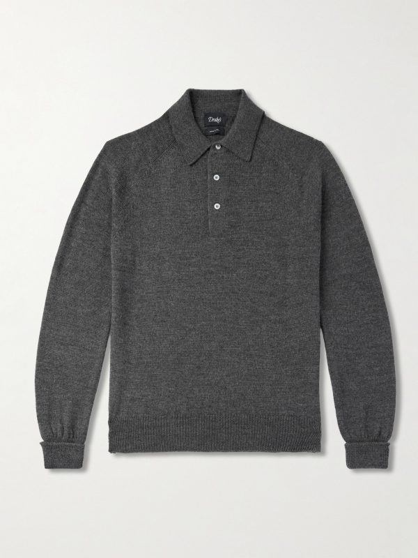 Wool Polo Shirt Wool Polo Shirt