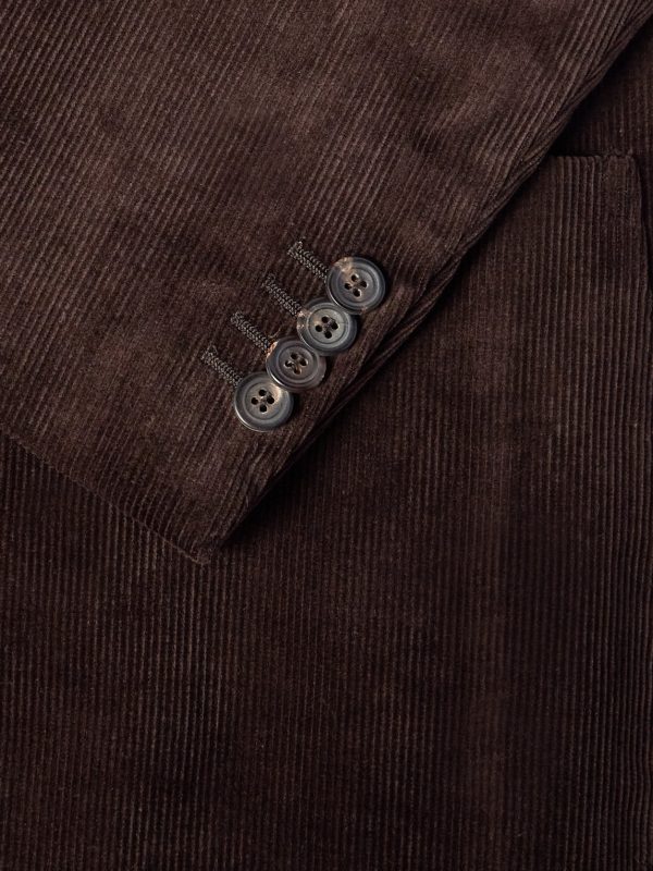 Slim-Fit Cotton-Corduroy Blazer - CU Slim-Fit Cotton-Corduroy Blazer - CU