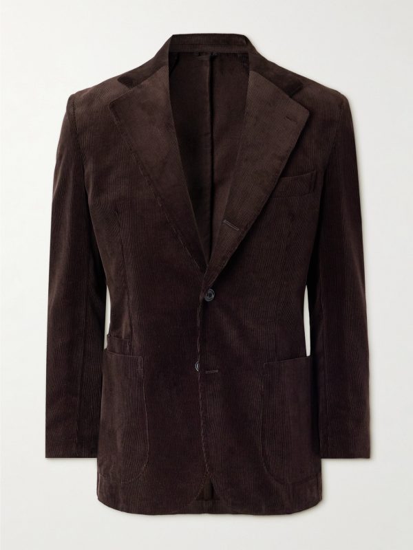 Slim-Fit Cotton-Corduroy Blazer Slim-Fit Cotton-Corduroy Blazer