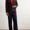 Slim-Fit Cotton-Corduroy Blazer - OU Slim-Fit Cotton-Corduroy Blazer - OU
