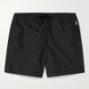 Bulldog Straight-Leg Mid-Length Recycled Swim Shorts Bulldog Straight-Leg Mid-Length Recycled Swim Shorts