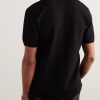 Roddy Waffle-Knit Polo Shirt - BK Roddy Waffle-Knit Polo Shirt - BK